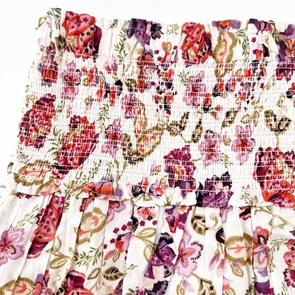NWT House of Harlow 1960 Floral Tiered Mini Skirt Size M NWT - Picture 3 of 9